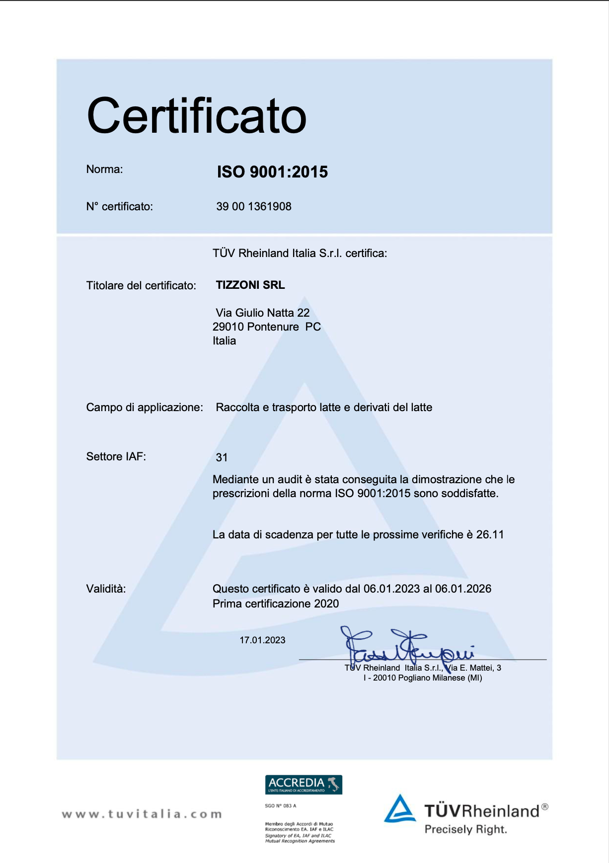 ISO 9001:2015